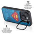 DC Comics Superman Logo Background Pattern iPhone 14 Kickstand Case